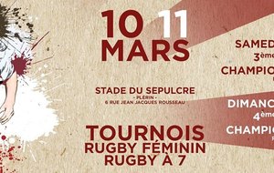 Tournoi Féminines du samedi 10 mars