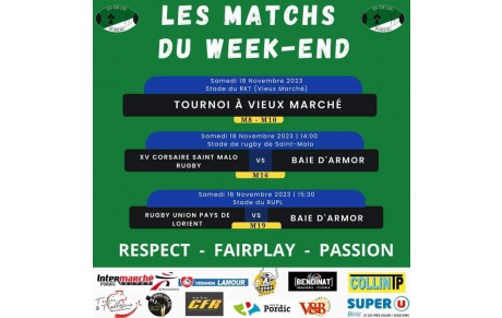Programme du week-end 