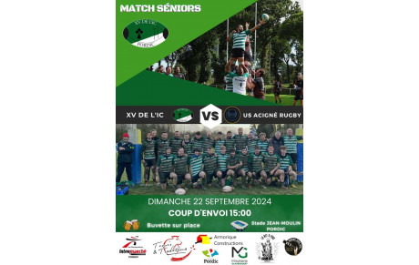 1er match pour nos seniors à domicile ⚪🟢