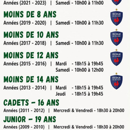 Horaires
